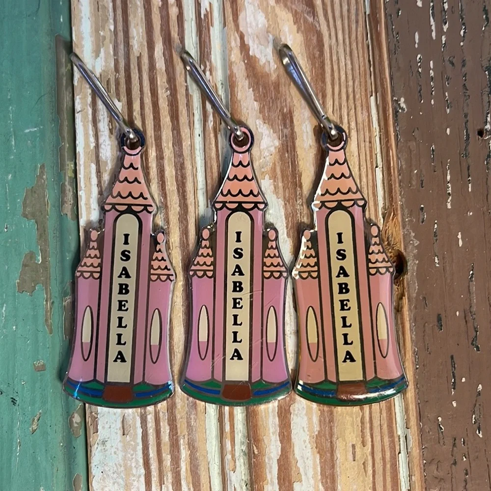 🔥SALE  Kids Jacket Zipper Pulls, Monogrammed Isabella